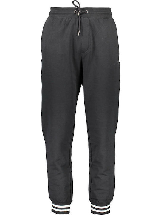 Sweatpants with Elastic Black
