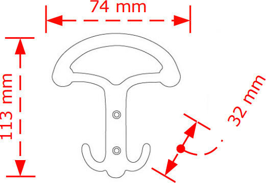 Viobrass 2720 Μεταλλική 2 Θέσεων 11.3x7.4cm Viobrass 2720 Μεταλλική 2 Θέσεων 11.3x7.4cm