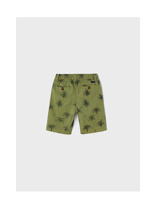 Mayoral Kinder Shorts/Bermudas Stoff Grün