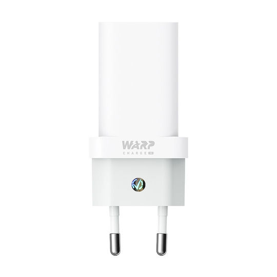 OnePlus Încărcător Fără Cablu cu Port USB-A 30W Albς (Warp Charge 30)