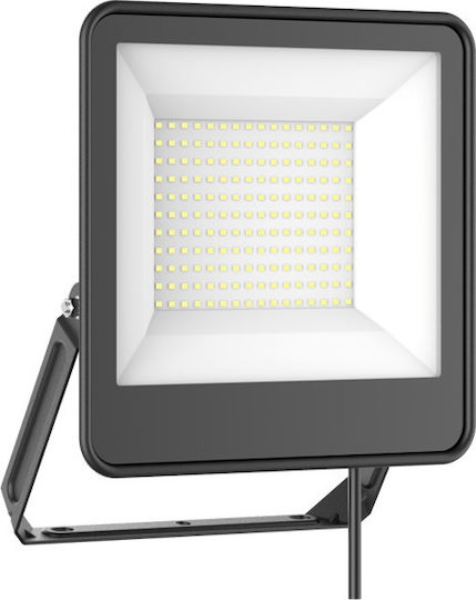 Elvhx Waterproof LED Floodlight 100W Warm White 3000K IP65