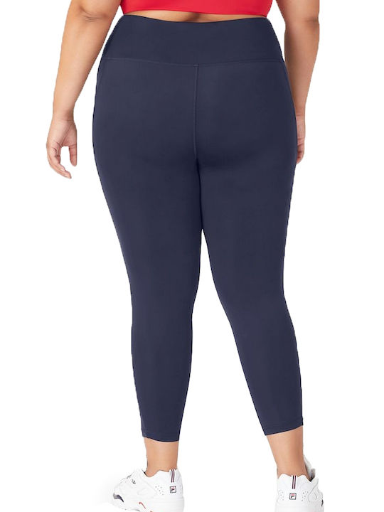 Fila Frauen Gekürzt Leggings Hochgeschnitten Marineblau