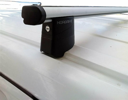 Nordrive Μπάρες Οροφής Αλουμινίου για Nissan NV200 (Σετ με πόδια)