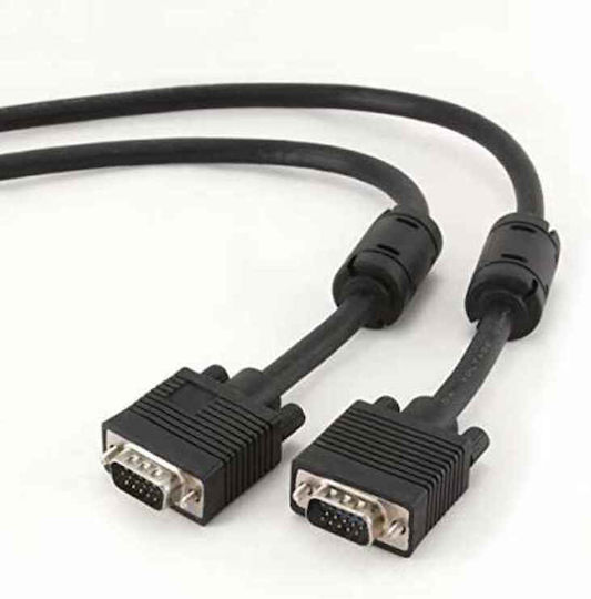 Gembird Cable VGA male - VGA male Μαύρο 15m (CC-PPVGA-15M-B)