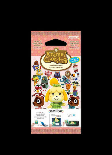 Nintendo Amiibo Animal Crossing Cards Series 4 Figură de personaj pentru 3DS/WiiU