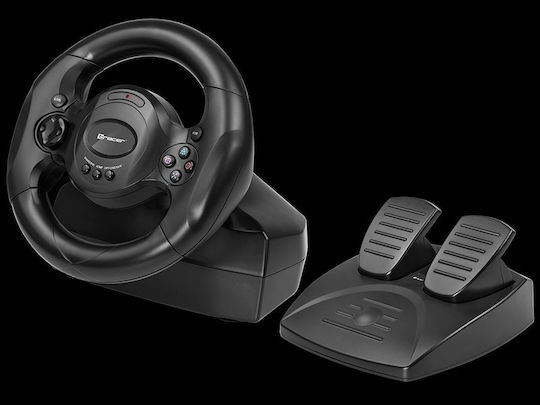 Tracer Rayder 4 In 1 Steering Wheel with Pedals for PC / PS3 / PS4 / XBOX One with 180° Rotation