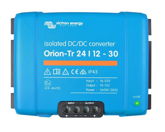 Victron Energy Orion-Tr 24/12-30 Isolated Voltage Converter DC/DC 24V to 12V