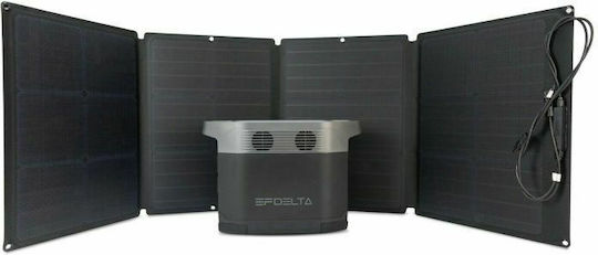 EcoFlow 110W Αναδιπλούμενο Ηλιακό Panel Φορτιστής 110W (Επαναφορτιζόμενων Μπαταριών / Φορητών Συσκευών) (50022004)