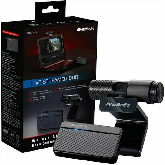 AVerMedia Live Streamer CAM 313 Web Camera Full HD 1080p PW313