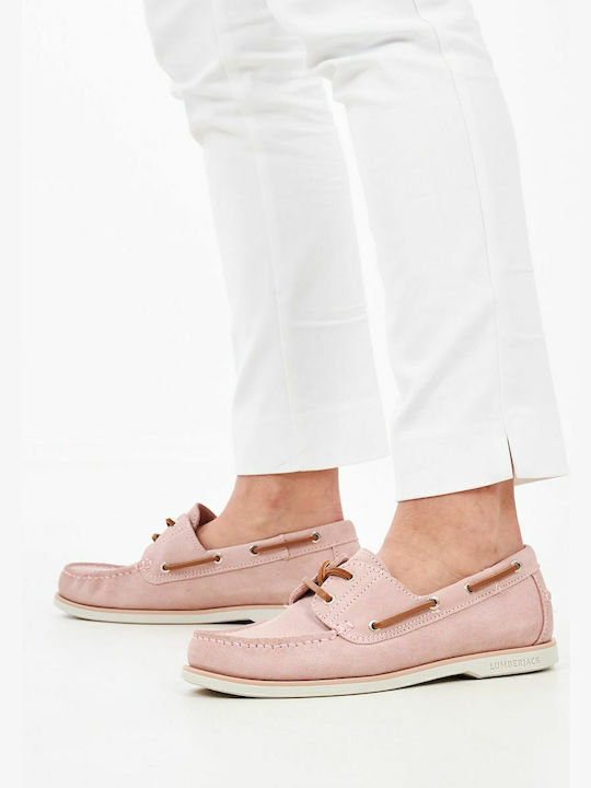 Navigator Women's Moccasins in Pink Color
