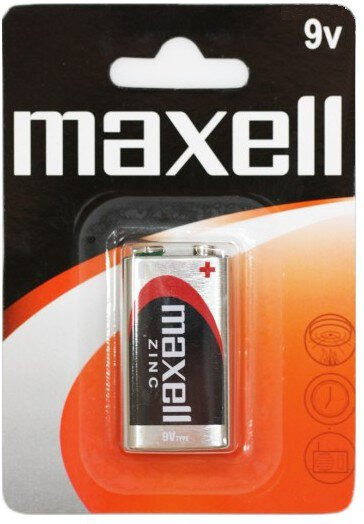 Maxell Μπαταρία Zinc 9V 1τμχ
