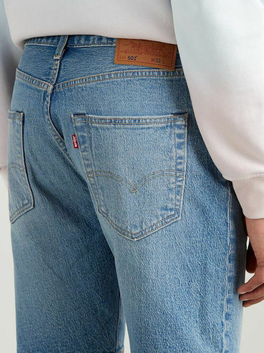501 Hemmed Мъжка Бермуда Stone Wash