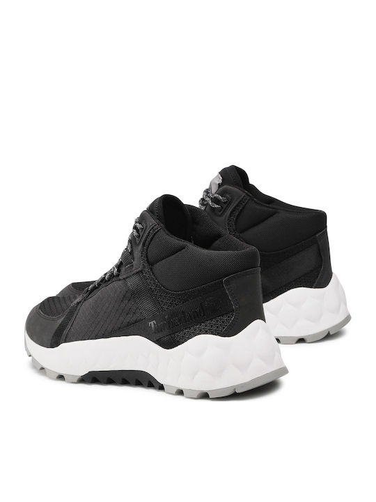 Solar Wave Lt Leather Black Men's Boots