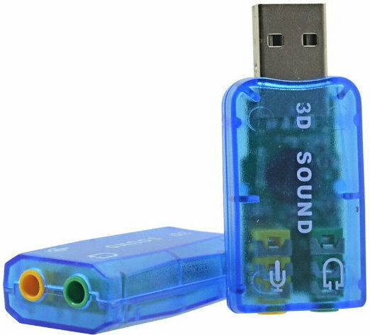 Εξωτερική κάρτα ήχου 7.1 USB to Jack 3.5 για PC/MAC/Linux