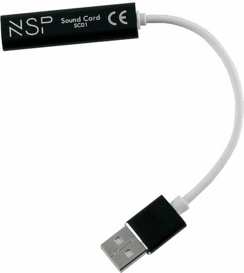 NSP SC01 External USB 7.1 Sound Card