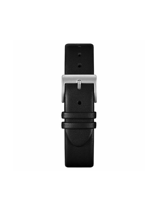 Mam Originals Ferra Uhr Batterie mit Schwarz Lederarmband