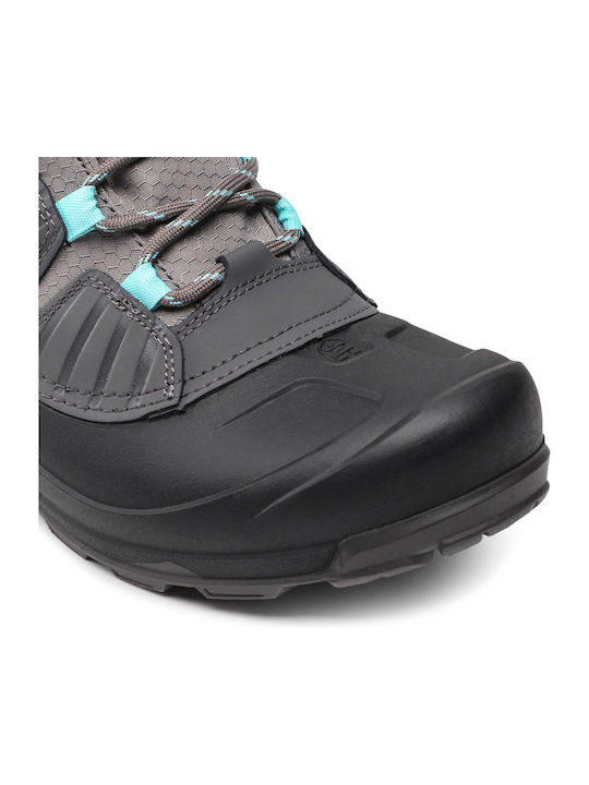 Icelandf Damenstiefel mit Pelz Charcoal