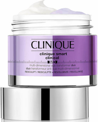 Clinique Smart Clinical MD Multi-Dimensional Age Transformer Duo 24ωρο Gel-Κρέμα Προσώπου για Ενυδάτωση, Αντιγήρανση & Σύσφιξη 50ml