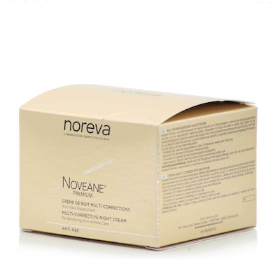 Noreva Noveane Premium Αnti-aging & Blemishes Night Cream Suitable for All Skin Types with Hyaluronic Acid 50ml