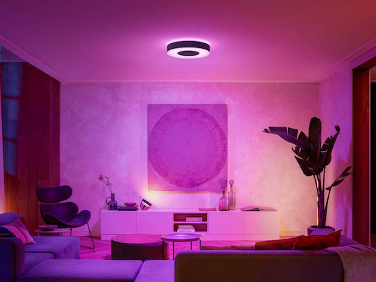 Philips Smart Таванно осветление 42.5бр Черен с Вграден LED