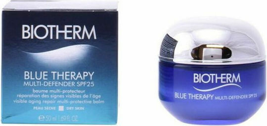 Biotherm Therapy Multi Defender SPF25 for Dry Skin Moisturizing & Anti-Aging Day Face Gel with SPF25 50ml