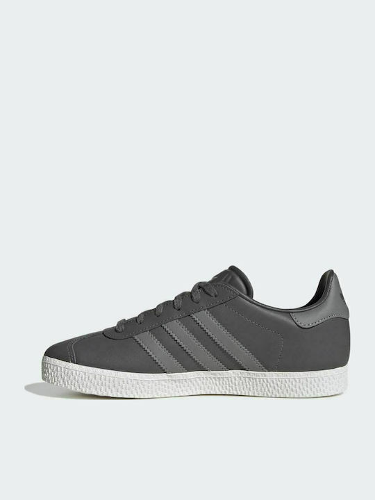 Gazelle Originals Kids Sneakers Grey Five Crystal White Grey Three