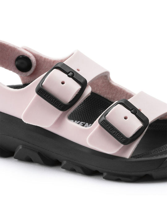 Birkenstock Παιδικά Πέδιλα Classic Mogami Ανατομικά Ροζ