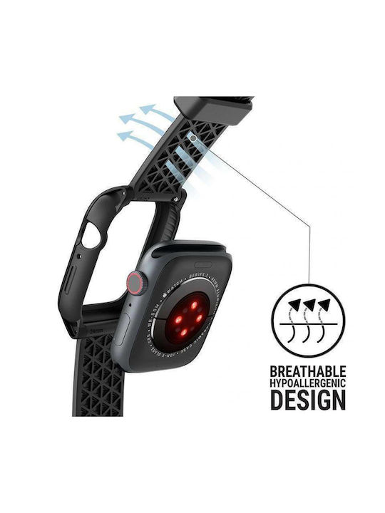 Catalyst Defense Πλαστική Θήκη σε Μαύρο χρώμα για το Apple Watch 45mm