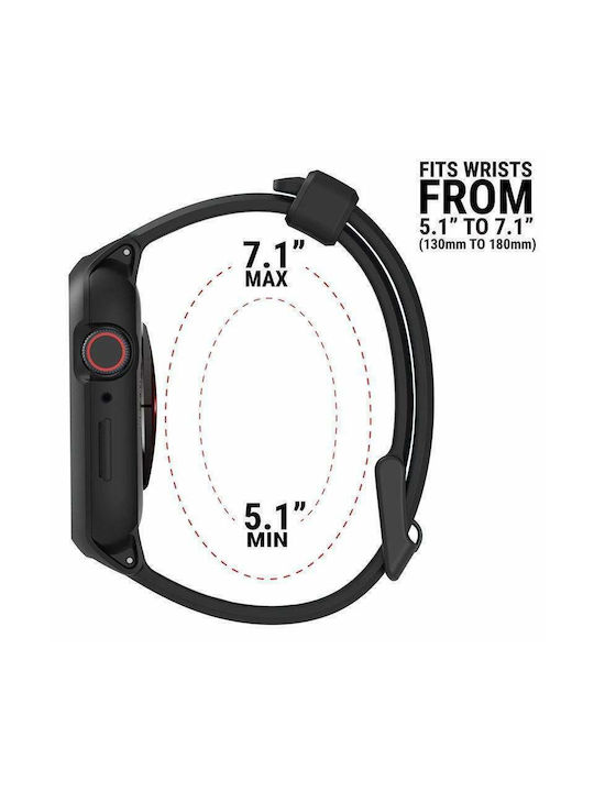 Catalyst Defense Πλαστική Θήκη σε Μαύρο χρώμα για το Apple Watch 45mm