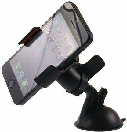 Hurtel Universal Car Holder with Clip-Grip Black