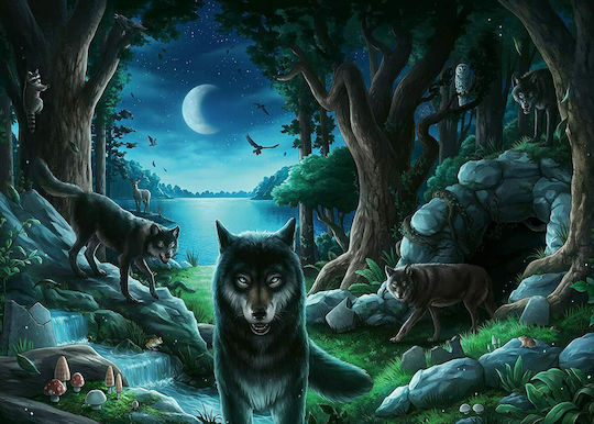 The Curse of the Wolves Puzzle 2D 759 Pieces