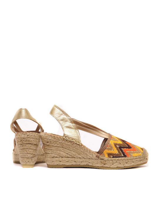 Damenplattformen im Espadrilles-Stil Mehrfarbig