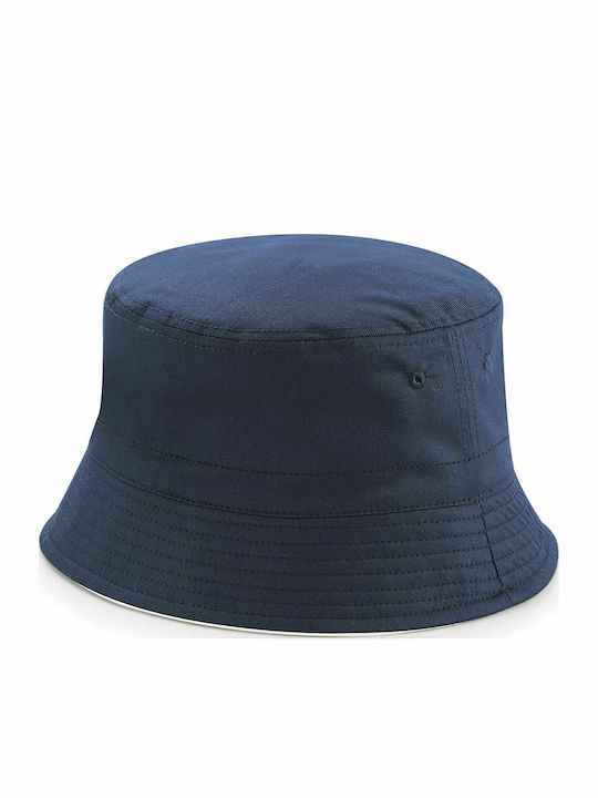 Beechfield B686 Υφασμάτινo Ανδρικό Καπέλο Στυλ Bucket French Navy / White