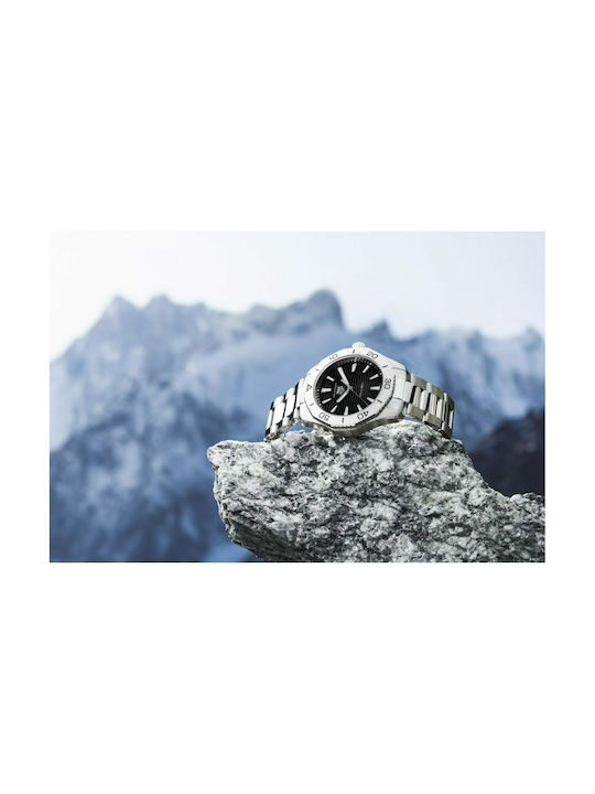 TAG Heuer Aquaracer Professional Ανδρικό Ρολόι 40mm Αυτόματο με Ασημί Μεταλλικό Μπρασελέ