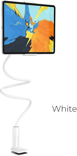 Borofone BH24 Βάση Tablet με Βραχίονα έως 10.6" σε Λευκό χρώμα