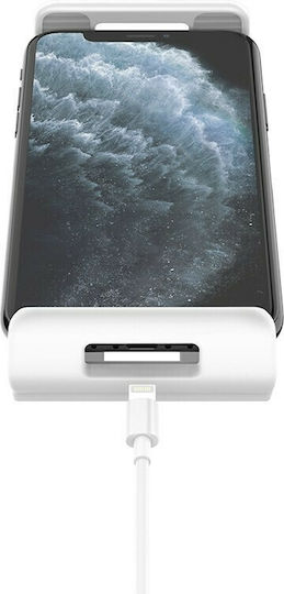 Borofone BH24 Βάση Tablet με Βραχίονα έως 10.6" σε Λευκό χρώμα