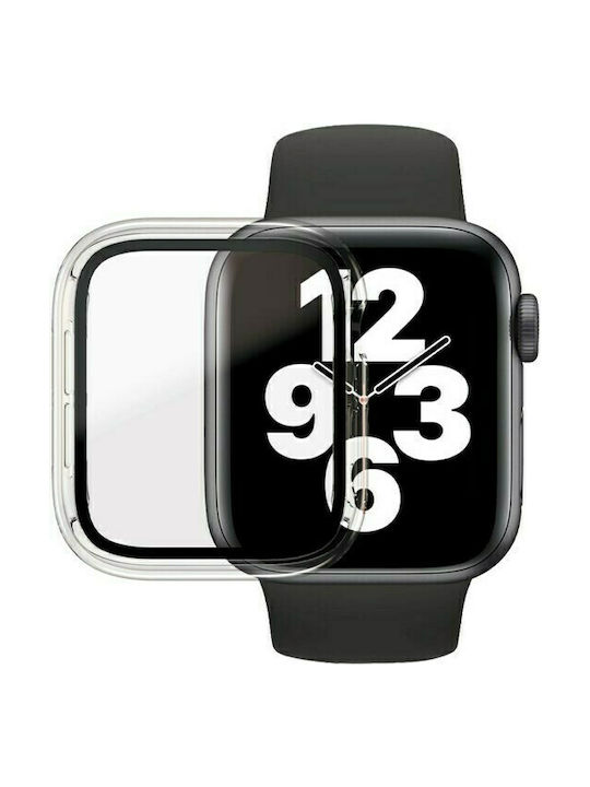 PanzerGlass Full Body Пластмасов Калъф със Стъкло в Прозрачен цвят за Apple Watch 40 мм