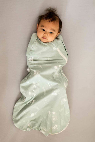 Grobag Ανοιξιάτικος Υπνόσακος Swaddle Bag 1 tog Woodland