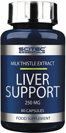Scitec Nutrition Liver Support 250mg Alte Suplimente Alimentare 80 Capsule
