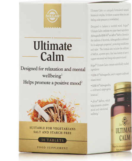 Solgar Ultimate Calm Nahrungsergänzungsmittel für Stress 30 Tabletten