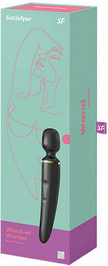 Satisfyer Wand Massager Δονητής Μασάζ 34cm Μαύρος