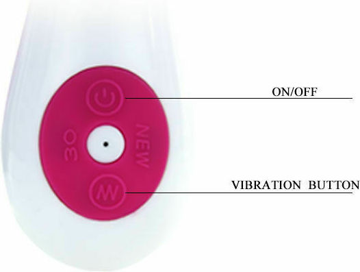 Pretty Love Vibe Daniel Κλασικός Δονητής 19.5cm Magenta