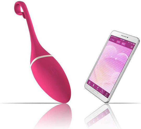 Realov Irena Smart Egg Vibrator Egg with Remote Control 16cm Pink