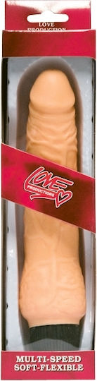 Seven Creations Realistic Vibrator 21.5cm Flesh