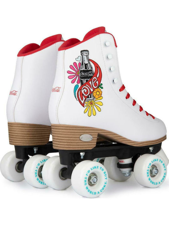 Rookie Coca-Cola Love Quad Rollers Λευκά Ενηλίκων