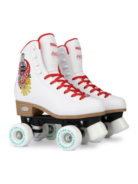 Rookie Coca-Cola Love Quad Rollers Λευκά Ενηλίκων