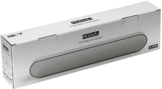 Next Modus2 Bluetooth Speaker 20W with Radio and Battery Life up to 6 hours Μαύρο