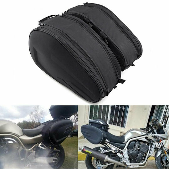 ZB2203 Set de Genti Laterale pentru Motociclete 36lt in Negru culoare