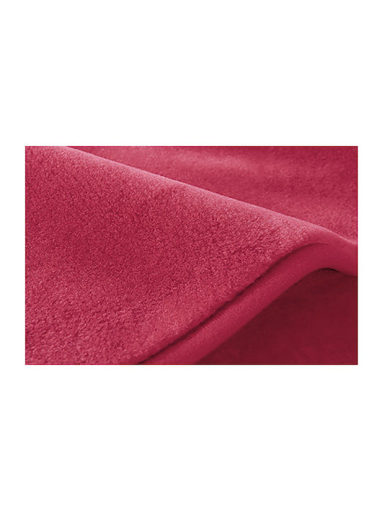 Adam Home Ster Plain Κουβέρτα Ισπανίας Βελουτέ Μονή 160x220εκ. Plain Fuchsia 22