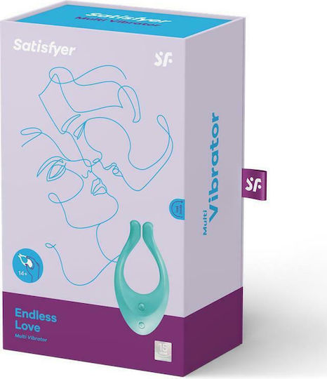 Satisfyer Endless Love Mini Δονητής για Ζευγάρια 13cm Μπλε